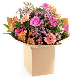 Hidden treasure - bouquet of mixed flowers