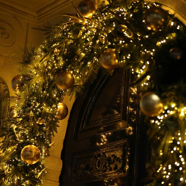 Decorated Christmas Door
